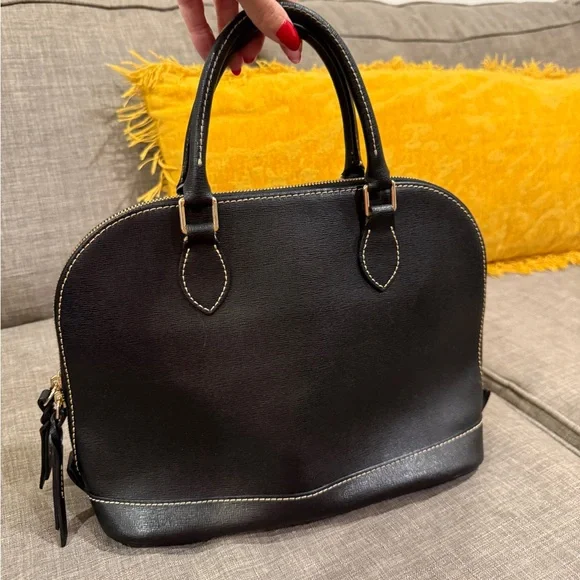 Dooney & Bourke Black Satchel Bag - Picture 2 of 10